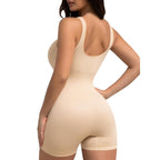 Sexy Shapewear Bodysuit for Women Tummy Control Full Body Shaper Seamless Yoga Shorts Slimming Tank Top Workout Leotard Basic Fit