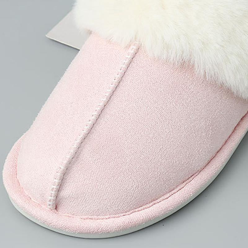 Winter Clog Slippers Casual Soft House Slippers Soft Anti-Skid Home Shoes
