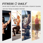 Fitness Heavy Shoulder Straps for Bench Presses & Shoulder Training Supportive & Stable Straps for Back Training & Chest Straightening Muscle Exercise Equipment
