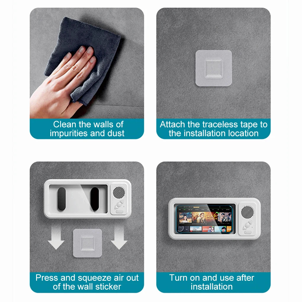 BathBeats™ Shower Phone Hub