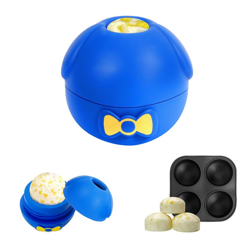 YIPETOR Doggy Ice Pop Toy | DIY Frozen Snack Maker Slow Feeder | Reusable Interactive Puzzle for Anxiety Relief