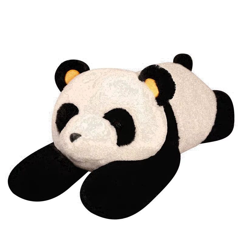 60Cm-120Cm Giant Panda Plush Toys Soft Sleep Pillow Cartoon Animal Bear Stuffed Baby Doll Classic Kids Birthday Christmas Gifts