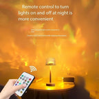 Mushroom Table Lamp with Water Ripple Projection Atmosphere Lights Hotel Bar Bedroom Living Room Desk Lamp Decorative Lighting