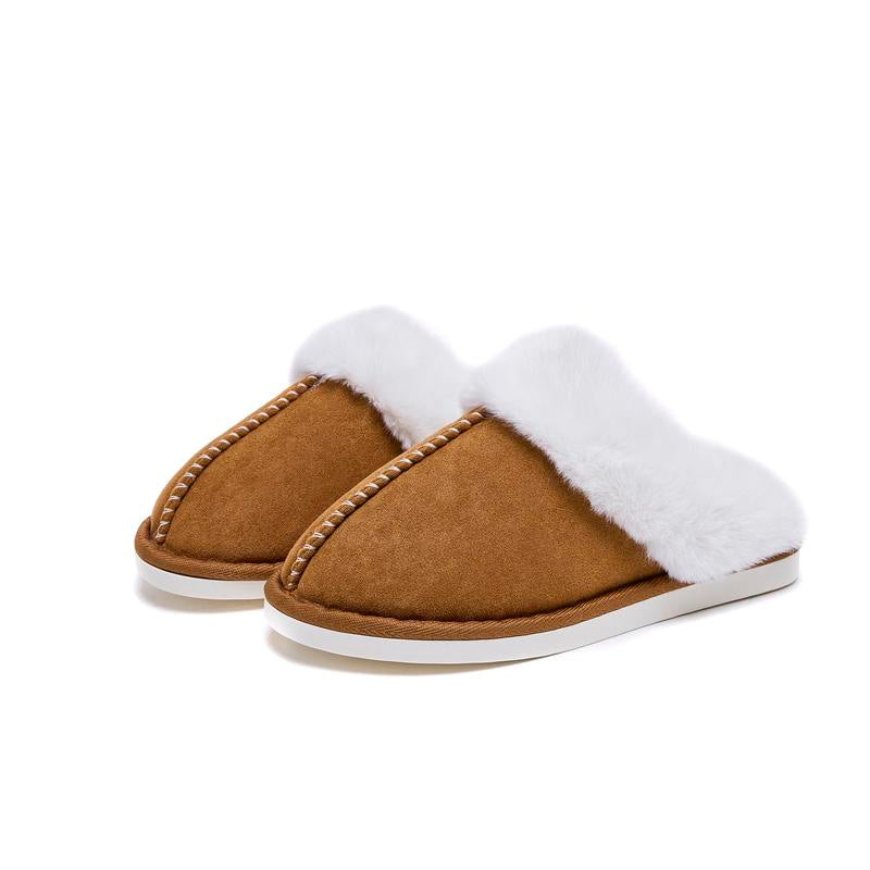 Winter Clog Slippers Casual Soft House Slippers Soft Anti-Skid Home Shoes
